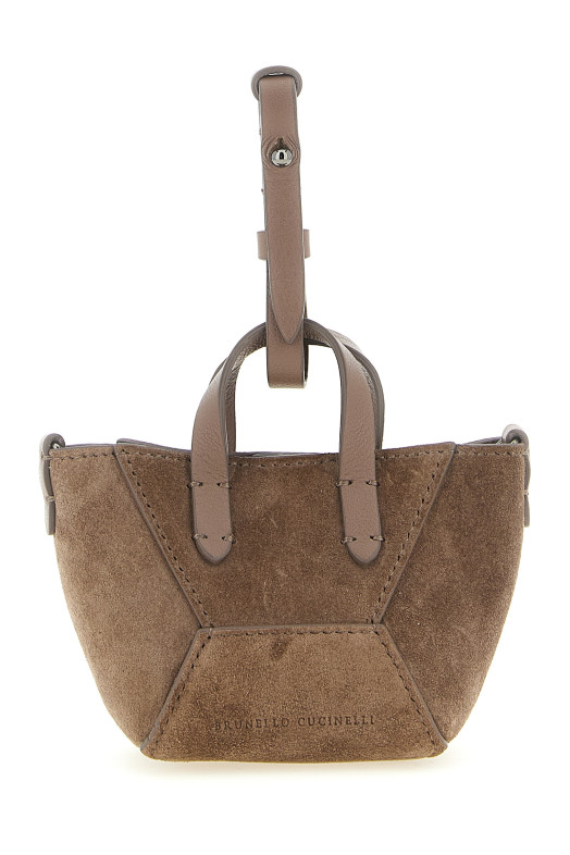 Micro 'BC Duo' bag Brown