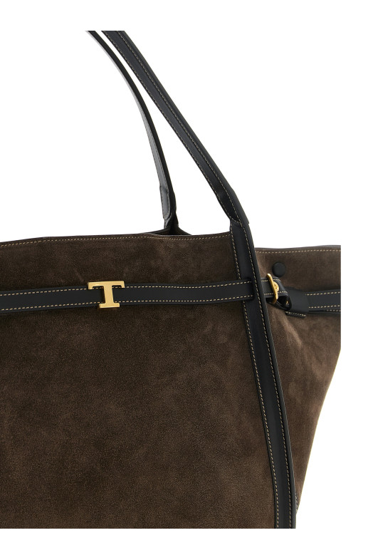 Medium 'Tim' shopping bag Brown