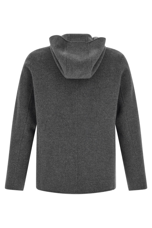 Hooded jacket Gray