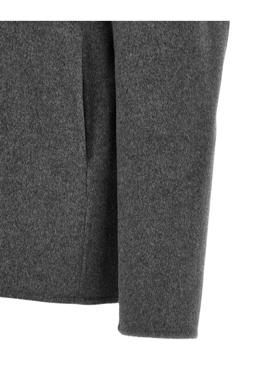 Hooded jacket Gray