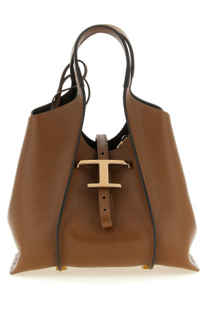 'T Timeless' mini handbag Brown