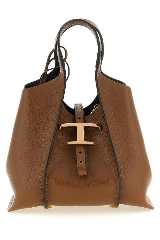 'T Timeless' mini handbag Brown