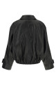Blouson leather jacket Black