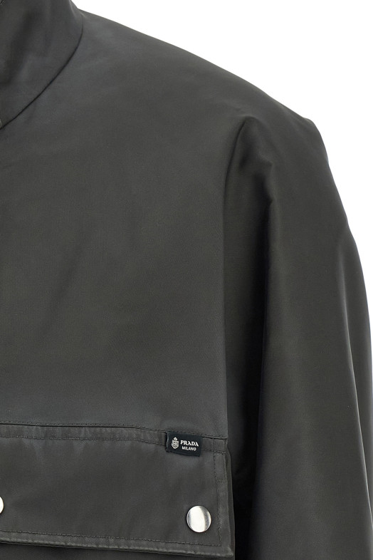 Cropped Jacket Gray