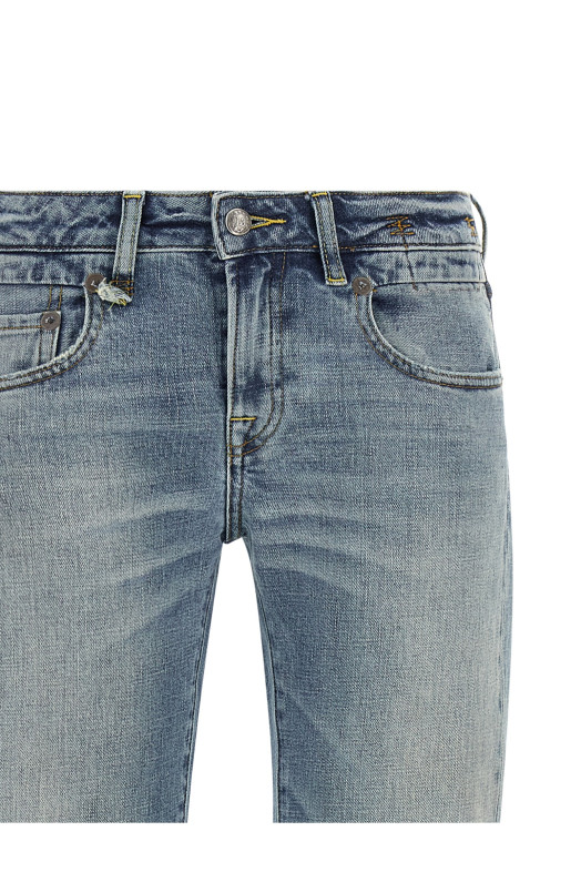 Джинсы «Boy Flare», синие R13WD090D473AWILTEDSTRETCHBLUE