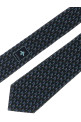 GG silk tie Blue