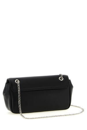 ' Chain Crossbody Purse' Black