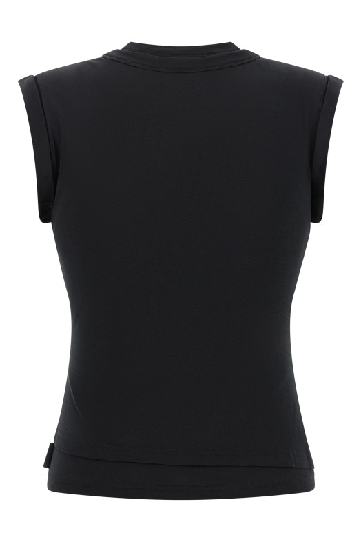 Топ «Twisted Bust Layered Tank», черный 1CC3261352001
