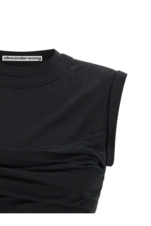 Топ «Twisted Bust Layered Tank», черный 1CC3261352001