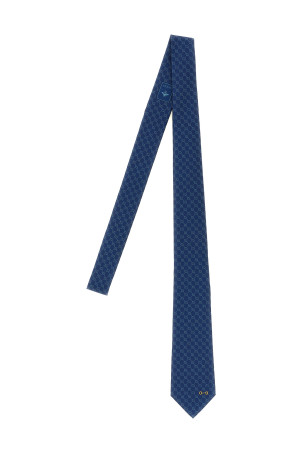 'Morsetto' tie Blue