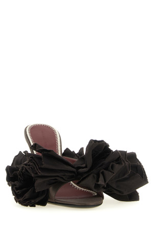 Квіти «Мул» з тафти, коричневі MAGDA BUTRYM 507726BROWN