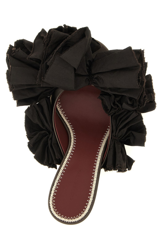 Квіти «Мул» з тафти, коричневі MAGDA BUTRYM 507726BROWN