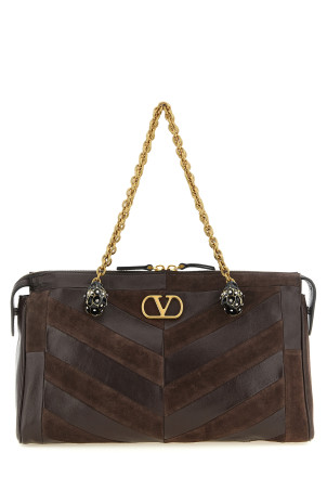 Сумка через плече Valentino Garavani «Panthea», середнього розміру, коричнева W2B0S70DEDRE6