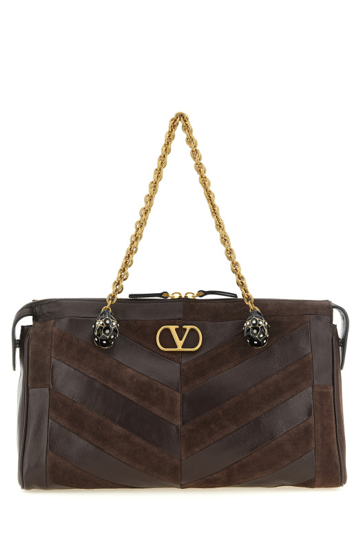 Сумка через плече Valentino Garavani «Panthea», середнього розміру, коричнева W2B0S70DEDRE6