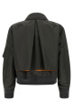 Double layer blouson Green