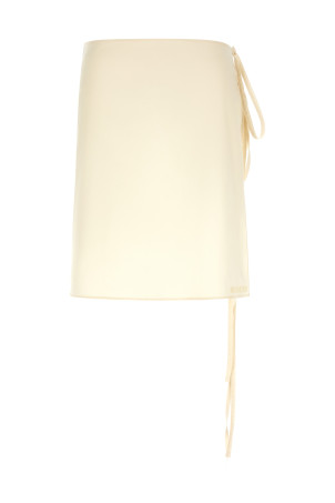 'Jude' sarong skirt White