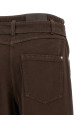 Belted jeans Brown
