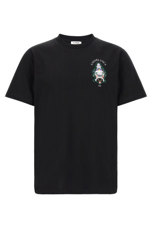 T-shirt with 'Hotel Emblem' print Black