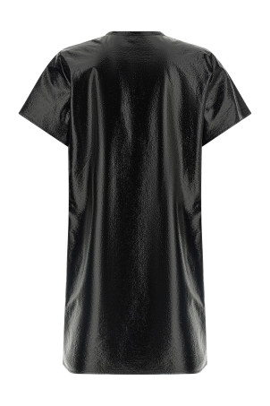Vinyl dress Black