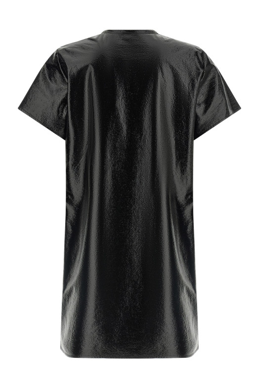 Vinyl dress Black