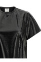 Vinyl dress Black