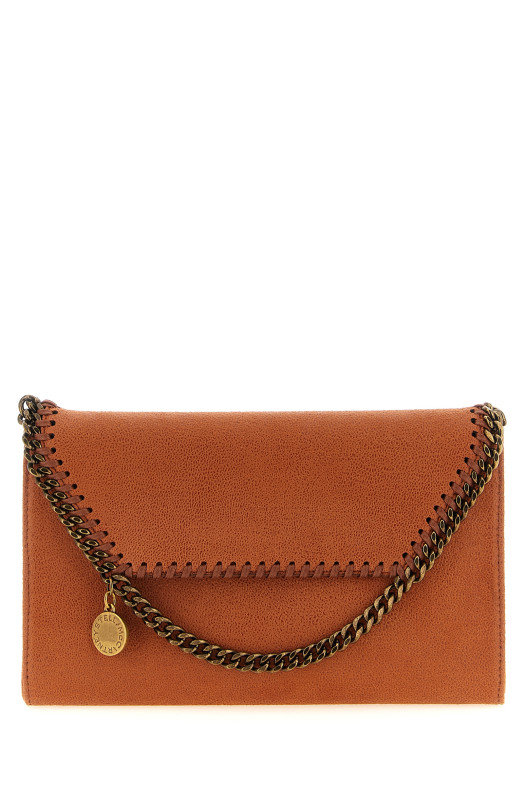 'Falabella' wallet on chain orange