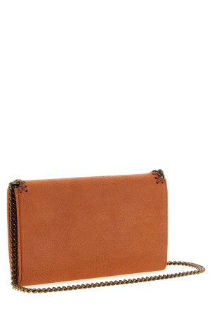 'Falabella' wallet on chain orange