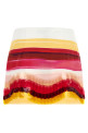 Striped cotton skirt Multicolor