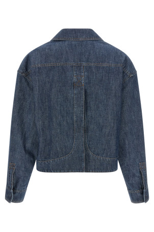 Chambray denim jacket Blue