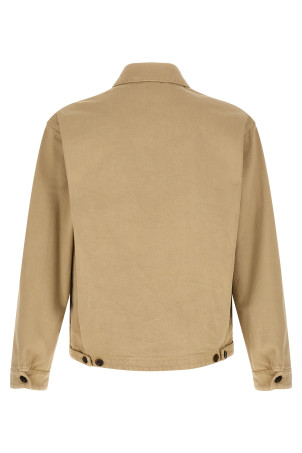 Used denim jacket Beige