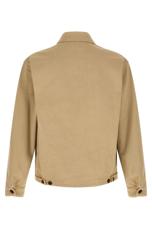 Used denim jacket Beige