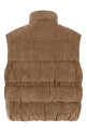 Corduroy waistcoat Beige