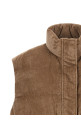 Corduroy waistcoat Beige