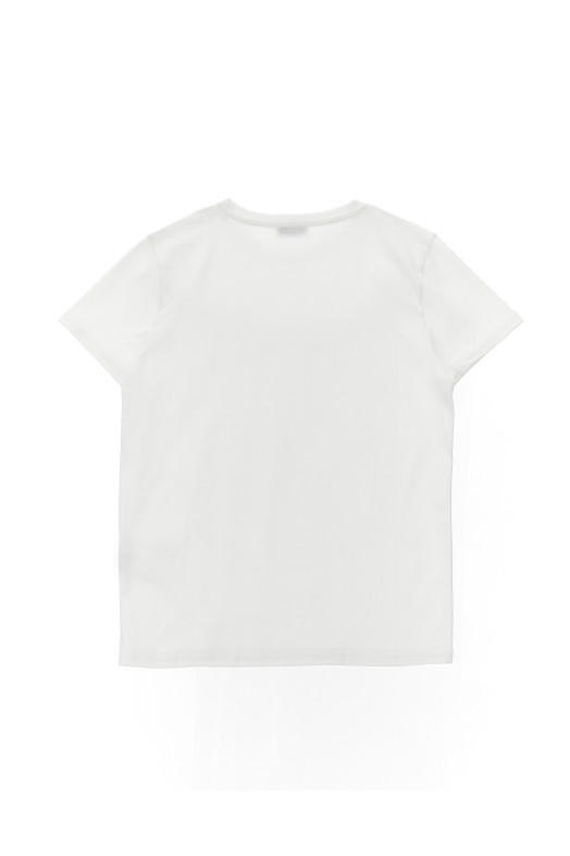 Футболка с логотипом в виде нашивки, 3 шт. в наборе, разноцветная MONCLER ENFANT L29548C0001389AT93P1