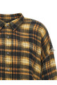 Рубашка с необработанным краем, коричневая R13 R13WR075R918BBROWNPLAID