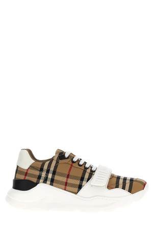 Кросівки «Check» бежевого кольору BURBERRY 8048577ARCHIVEBEIGEIPCHK