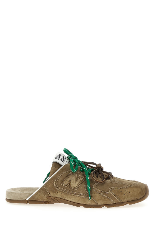 Бежевые тапочки New Balance X Miu Miu «530 SL» 5E333EF005Z5OF0379