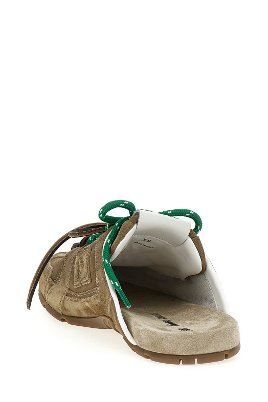 Бежевые тапочки New Balance X Miu Miu «530 SL» 5E333EF005Z5OF0379