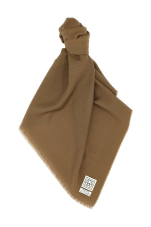 Wool scarf Brown