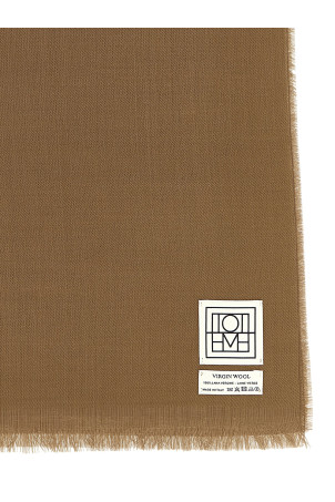 Wool scarf Brown