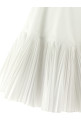 Плиссированное платье белого цвета GIOVANNI BEDIN GB25050WHITE