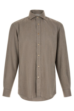 Herringbone shirt Gray