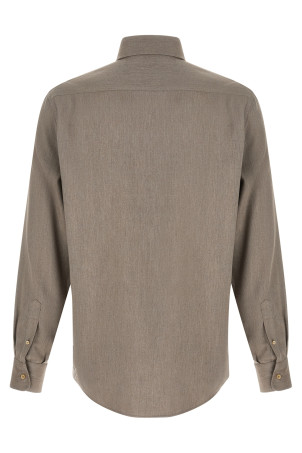 Herringbone shirt Gray
