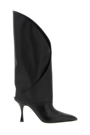 'Twist' boots Black