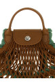 'XS Le Pliage Filet' mesh crossbody bag Brown