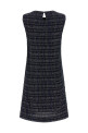 Check pattern dress Multicolor