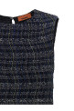 Check pattern dress Multicolor