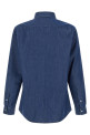 Джинсовая рубашка  Синяя BRUNELLO CUCINELLI MR6830627C003