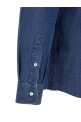 Джинсовая рубашка  Синяя BRUNELLO CUCINELLI MR6830627C003
