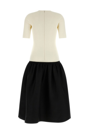 'Twinflower Tee' dress Black-grey